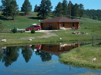 Gold Camp Cabins Custer Eksteriør bilde