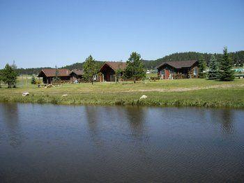 Gold Camp Cabins Custer Eksteriør bilde